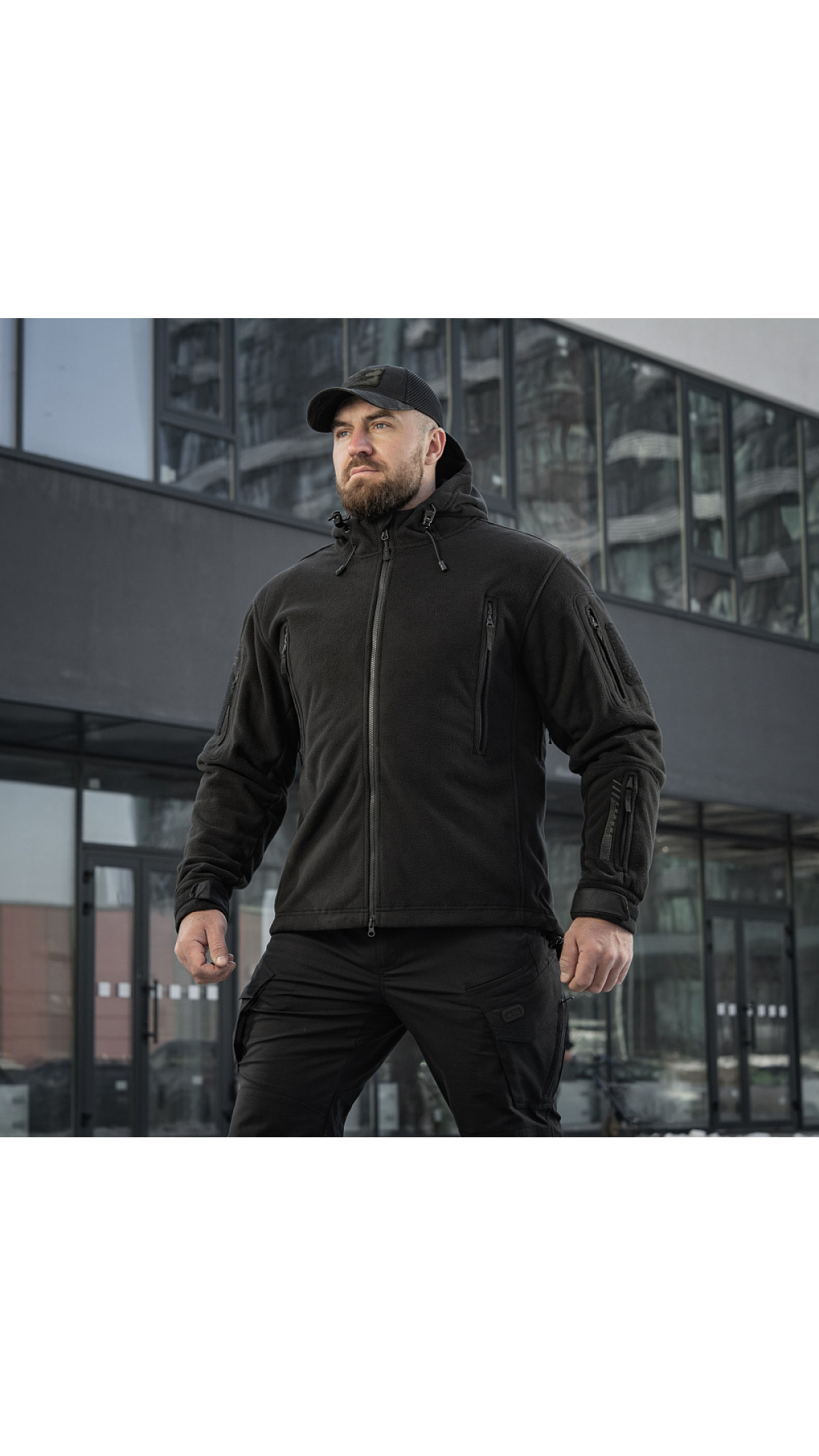 Флісова куртка “Division” Gen.II (XXXL | WindBlock | Чорна) ТМ M-Tac Флісова куртка “Division” Gen.II (XXXL | WindBlock | Чорна) ТМ M-Tac