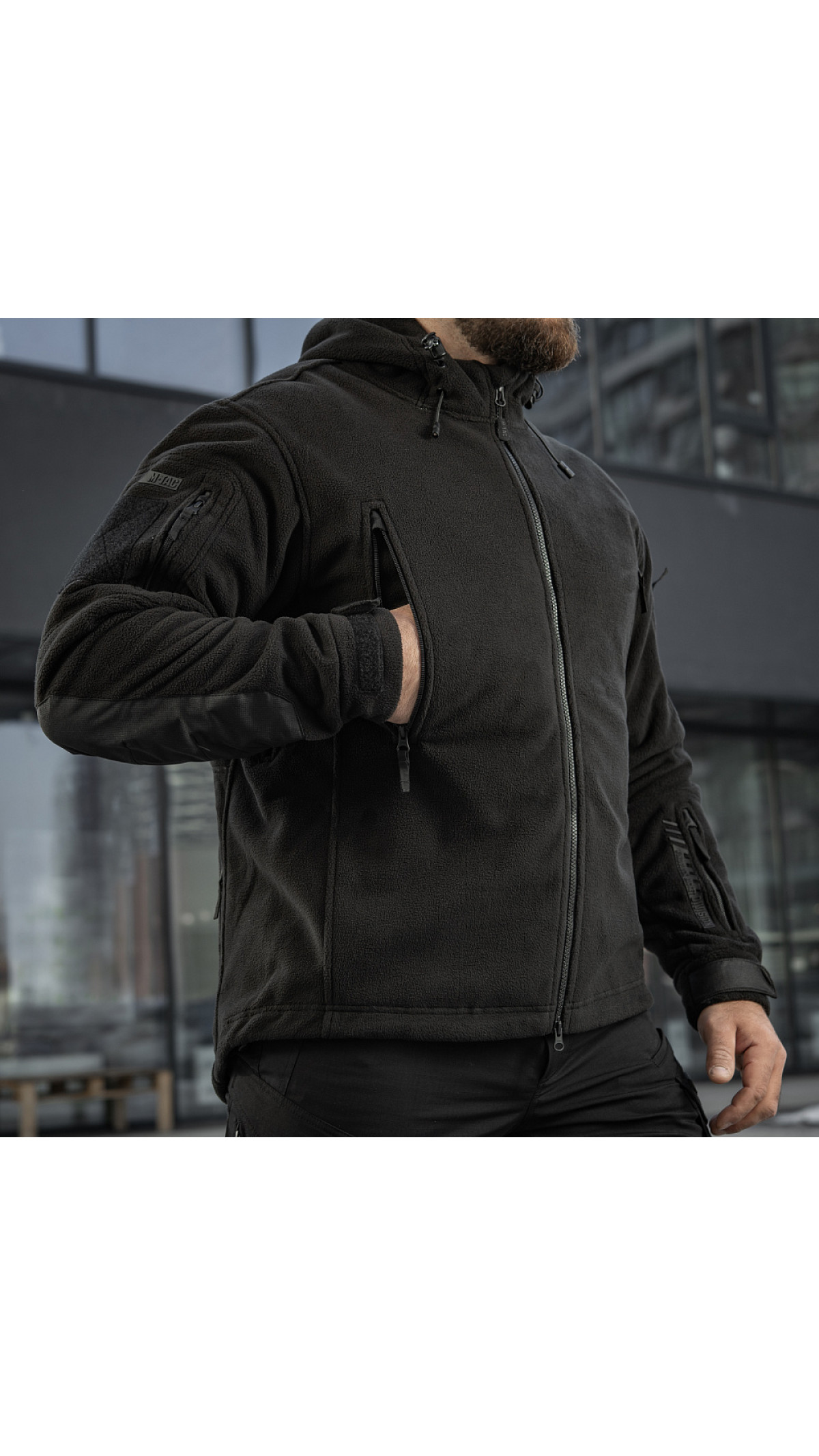Флісова куртка “Division” Gen.II (XXXL | WindBlock | Чорна) ТМ M-Tac Флісова куртка “Division” Gen.II (XXXL | WindBlock | Чорна) ТМ M-Tac