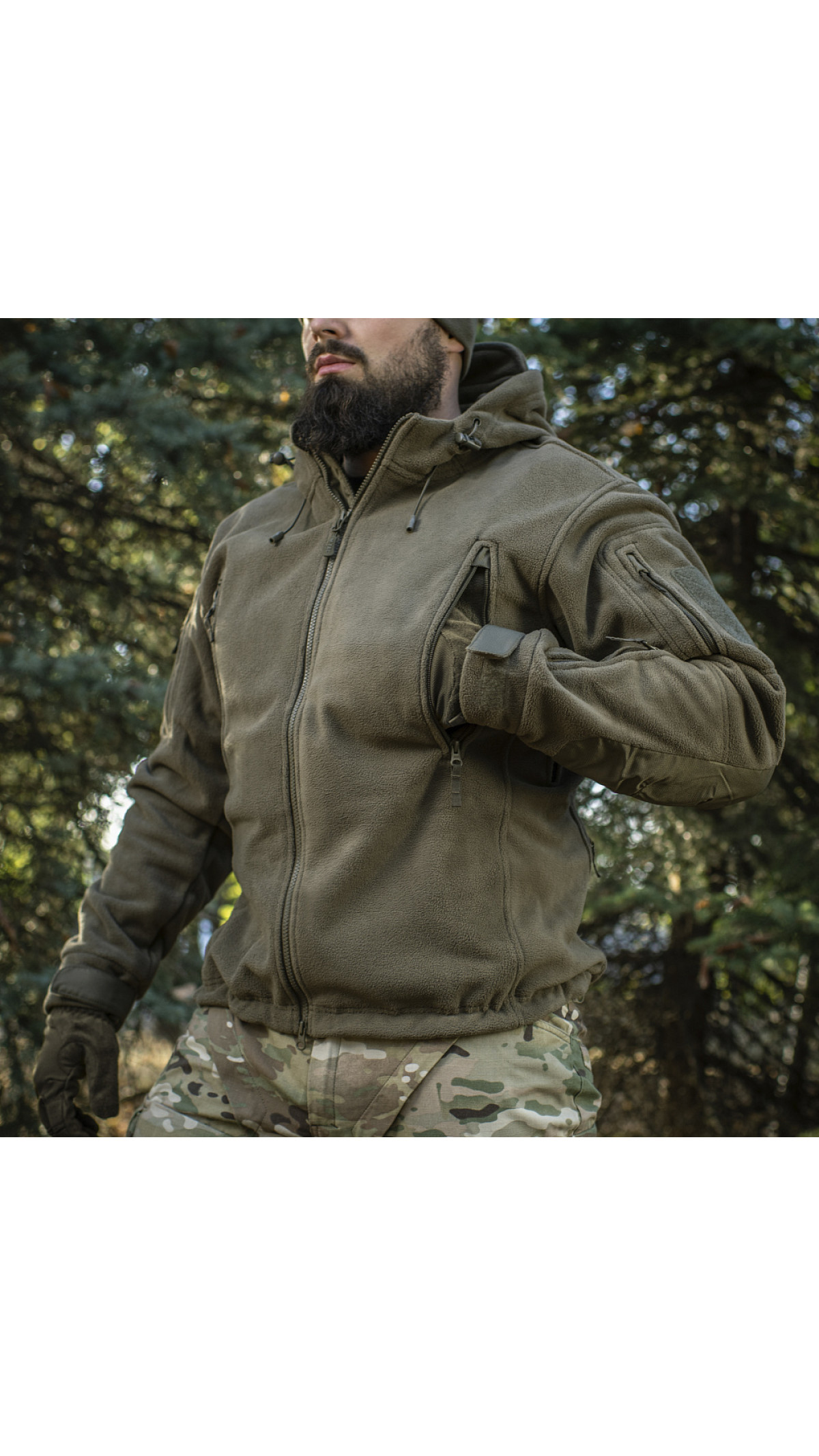Флісова куртка “Division” Gen.II (XXXL | WindBlock | Dark Olive) ТМ M-Tac Флісова куртка “Division” Gen.II (XXXL | WindBlock | Dark Olive) ТМ M-Tac