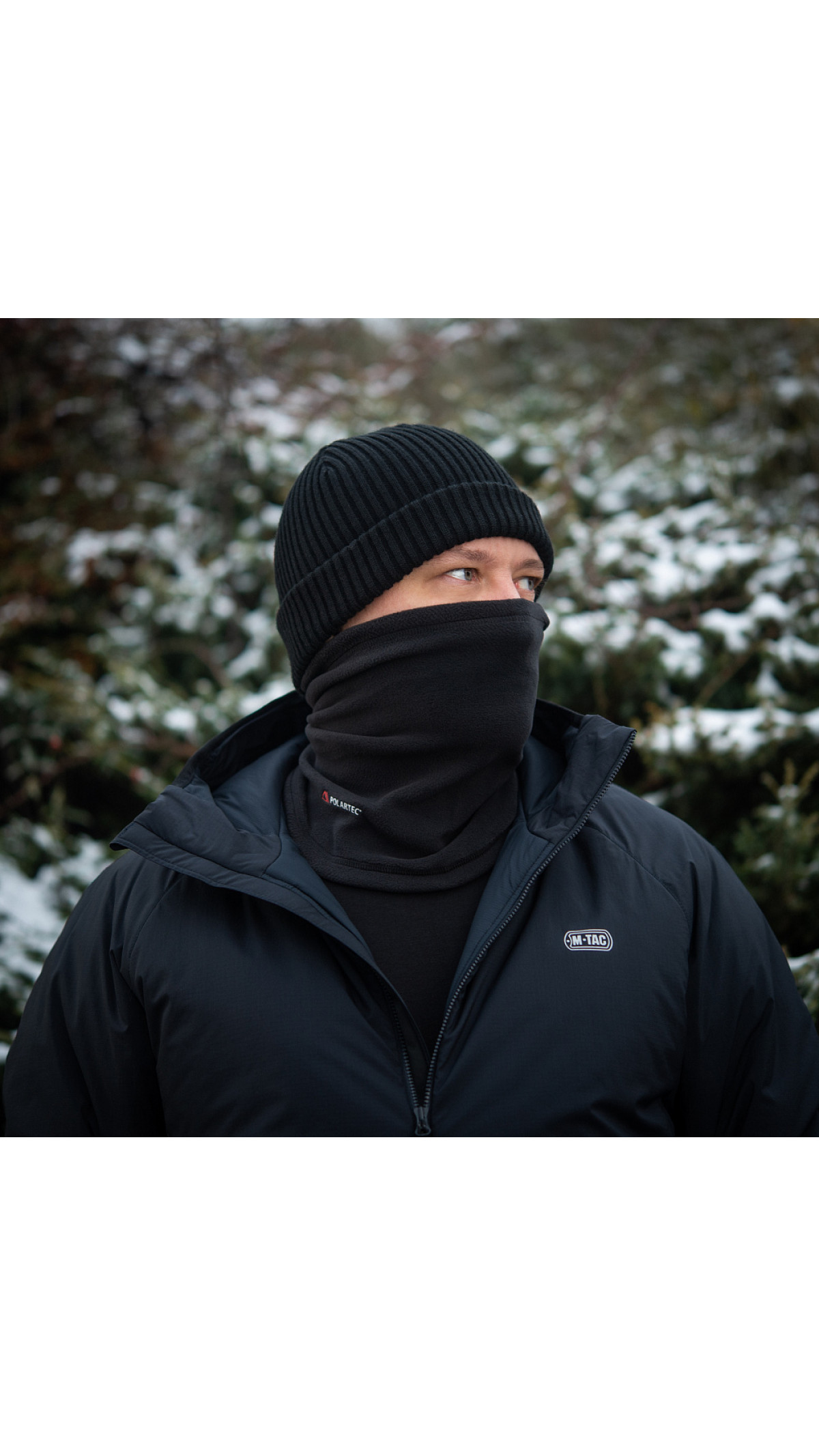 Бафф флисовый (L/XL | Флис Polartec | Черный) ТМ M-Tac Бафф флисовый (L/XL | Флис Polartec | Черный) ТМ M-Tac