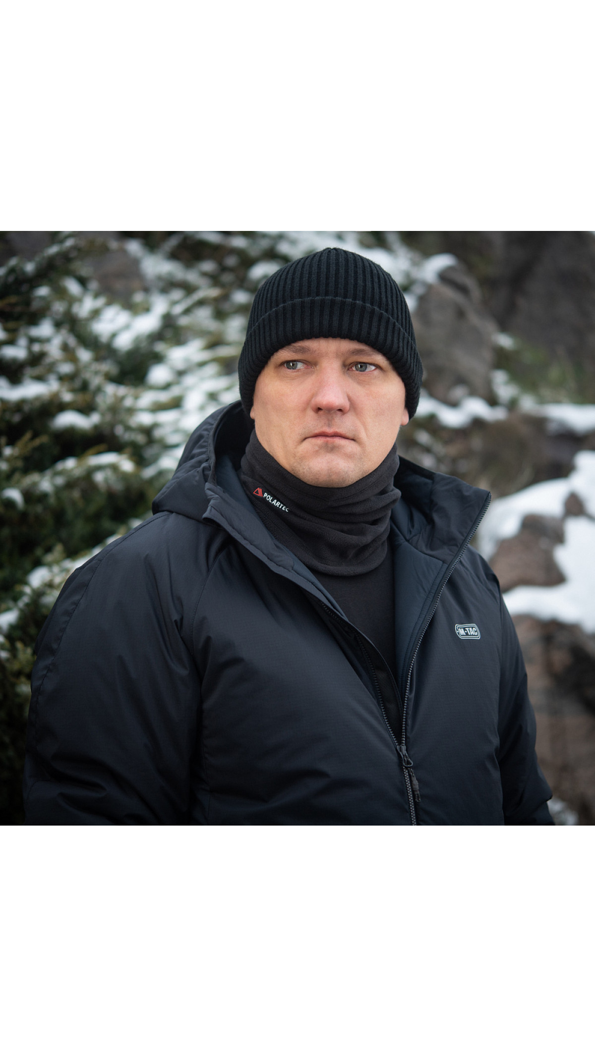 Бафф флисовый (L/XL | Флис Polartec | Черный) ТМ M-Tac Бафф флисовый (L/XL | Флис Polartec | Черный) ТМ M-Tac