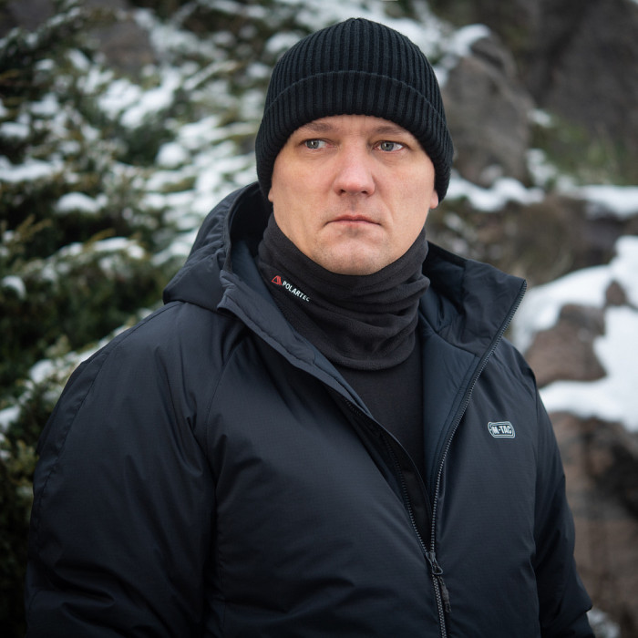 Баф флісовий (L/XL | Фліс Polartec | Чорний) ТМ M-Tac