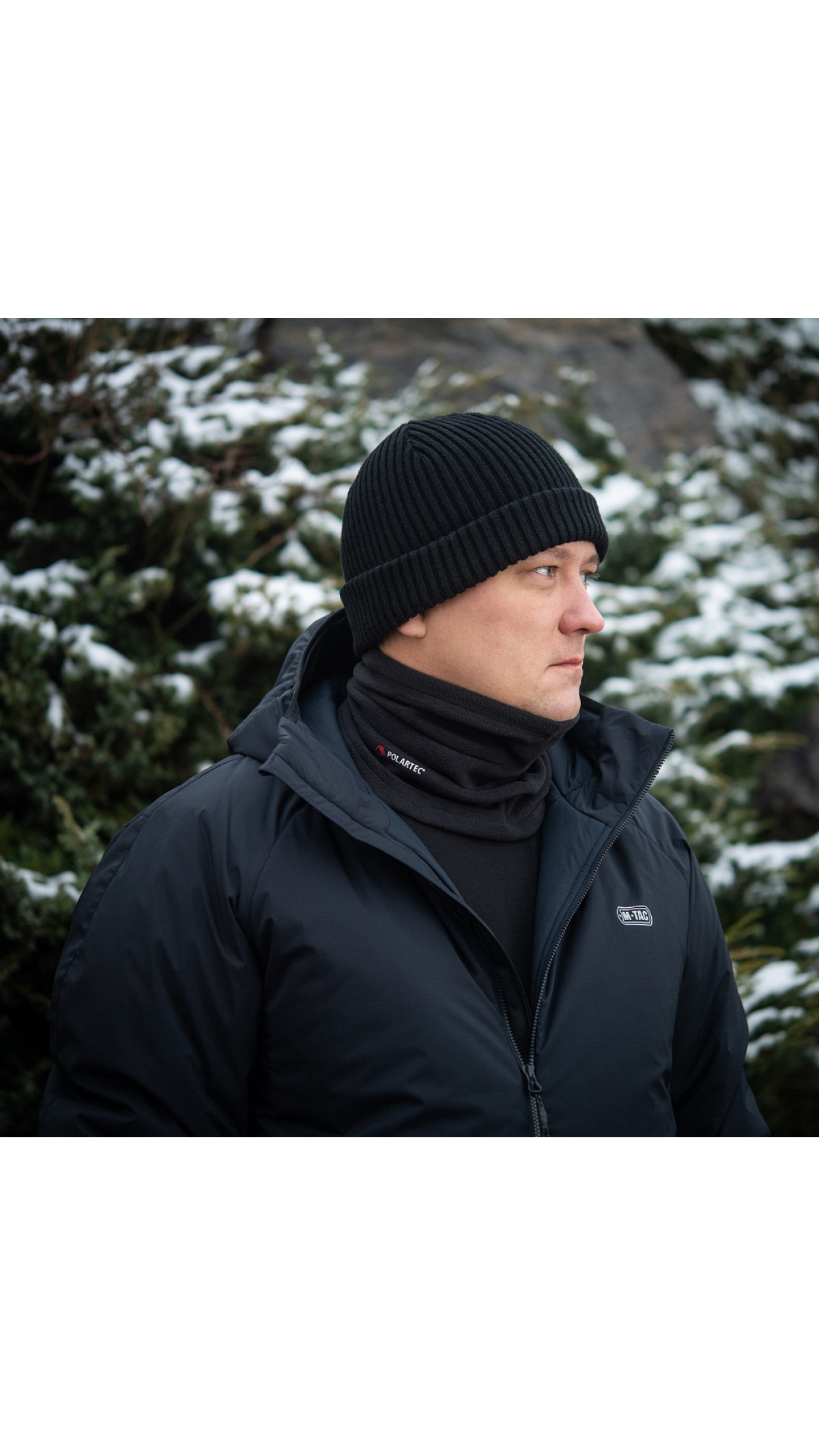 Бафф флисовый (L/XL | Флис Polartec | Черный) ТМ M-Tac Бафф флисовый (L/XL | Флис Polartec | Черный) ТМ M-Tac