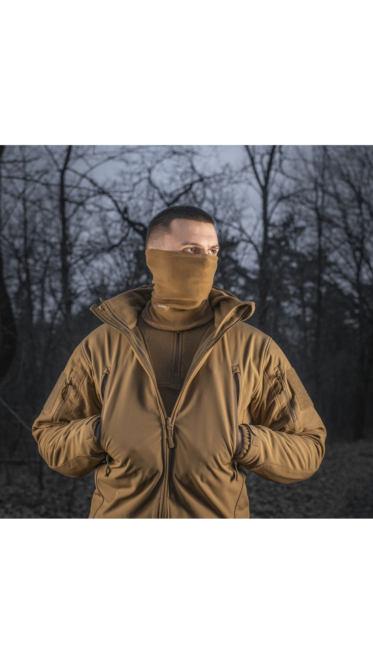Бафф флисовый (L/XL | Флис Polartec | Койот) ТМ M-Tac Бафф флисовый (L/XL | Флис Polartec | Койот) ТМ M-Tac