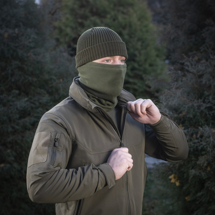 Баф флісовий (L/XL | Фліс Polartec | Army Olive) ТМ M-Tac