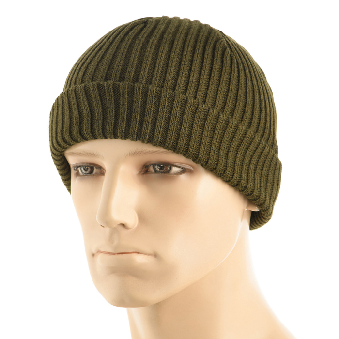 Шапка з відворотом (100% акрил | Розмір S/M | Dark Olive) ТМ M-Tac Шапка з відворотом (100% акрил | Розмір S/M | Dark Olive) ТМ M-Tac