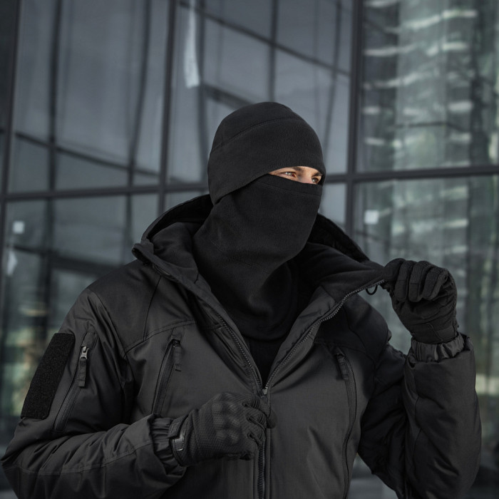 Бафф флисовый с затяжкой “Elite” (S/M | Анатомический | Черный) ТМ M-Tac Бафф флисовый с затяжкой “Elite” (S/M | Анатомический | Черный) ТМ M-Tac