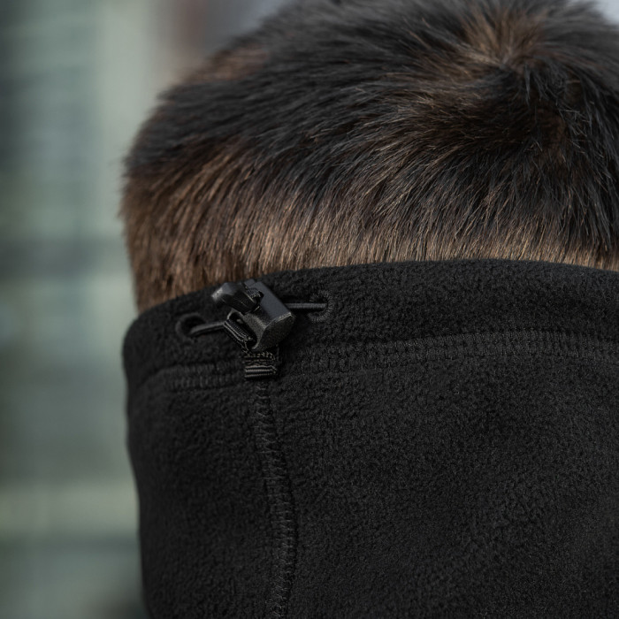 Бафф флисовый с затяжкой “Elite” (S/M | Анатомический | Черный) ТМ M-Tac Бафф флисовый с затяжкой “Elite” (S/M | Анатомический | Черный) ТМ M-Tac