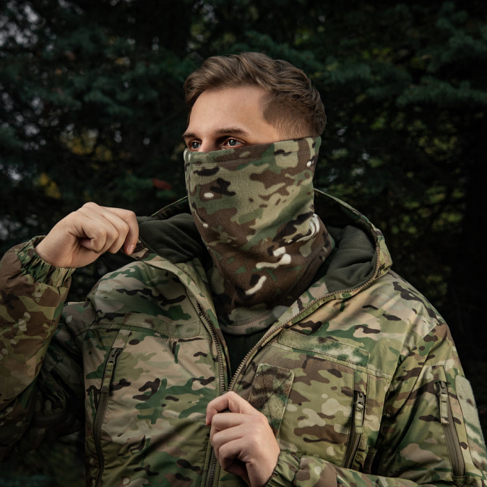 Баф флисовый с утяжкой “Elite” (L/XL | Анатомический | Мультикам) ТМ M-Tac Баф флисовый с утяжкой “Elite” (L/XL | Анатомический | Мультикам) ТМ M-Tac