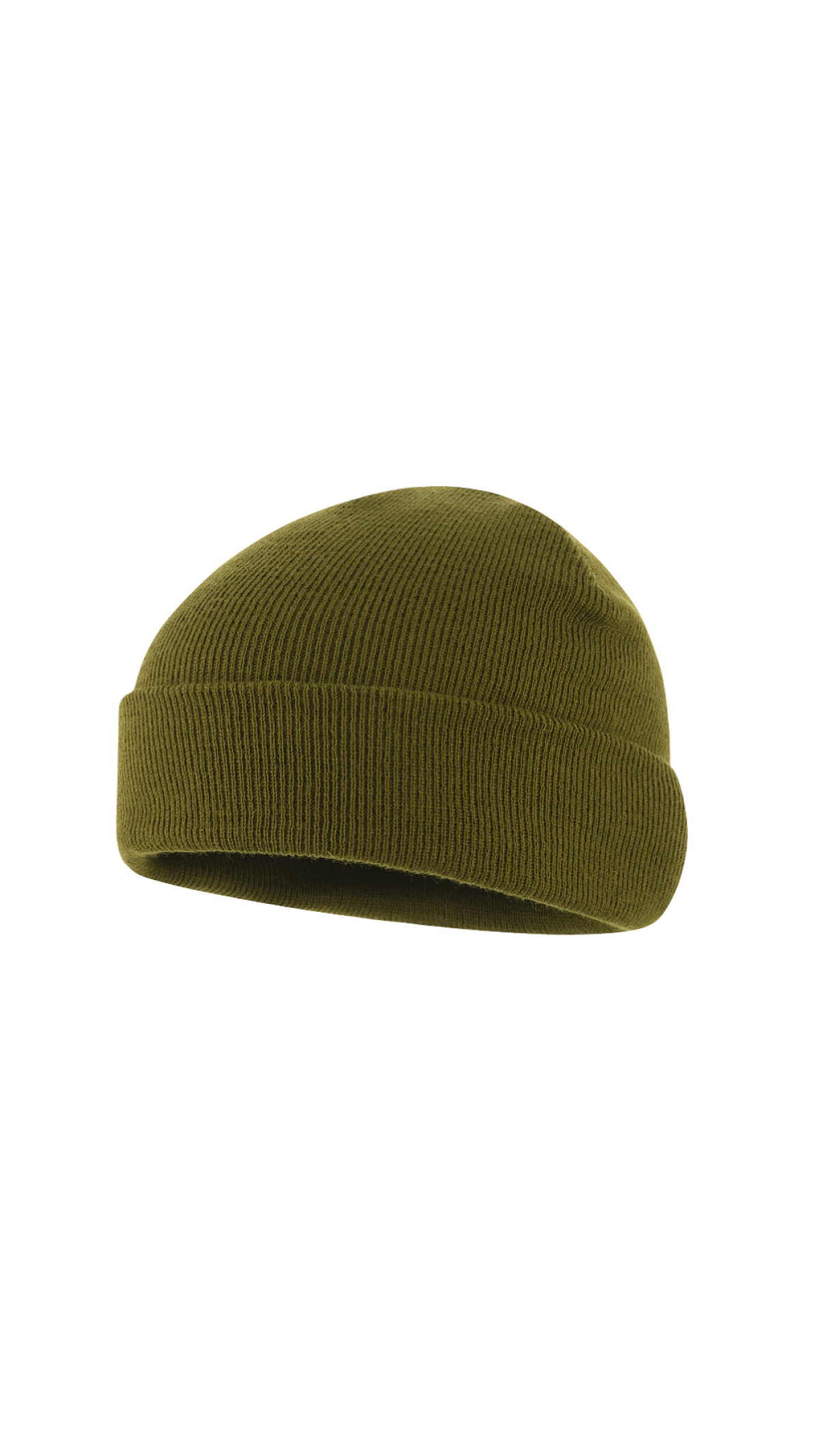 Шапка в рубчик (100% акрил | Розмір L/XL | Олива) ТМ M-Tac