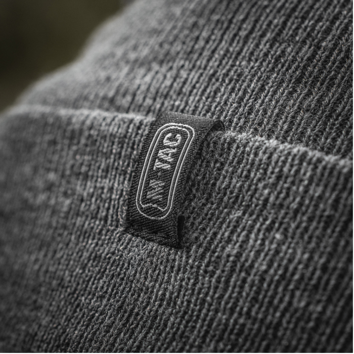 Шапка в рубчик (100% акрил | Розмір S/M | Сіра) ТМ M-Tac