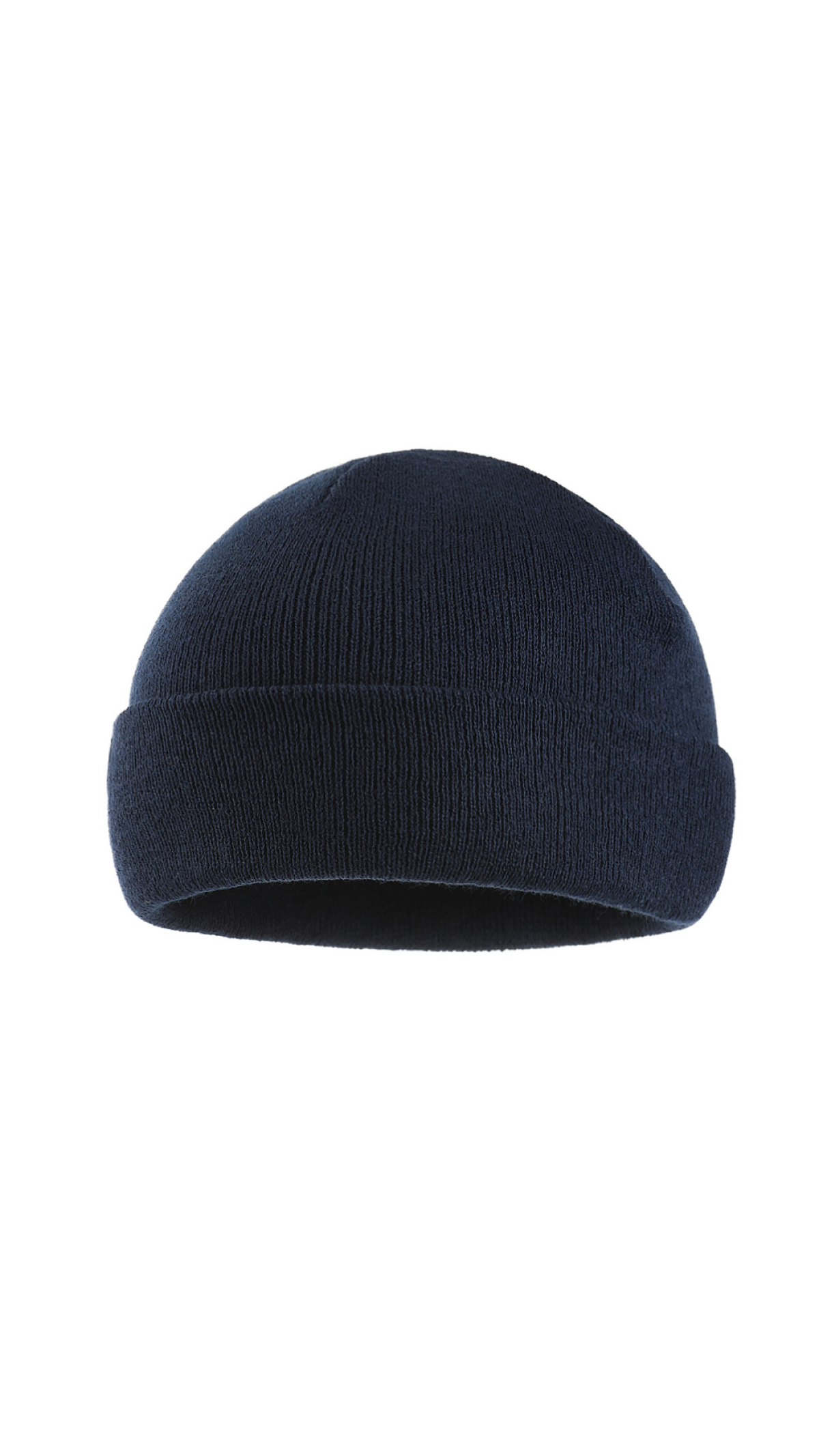 Шапка в рубчик (100% акрил | Розмір L/XL | Dark Navy Blue) ТМ M-Tac