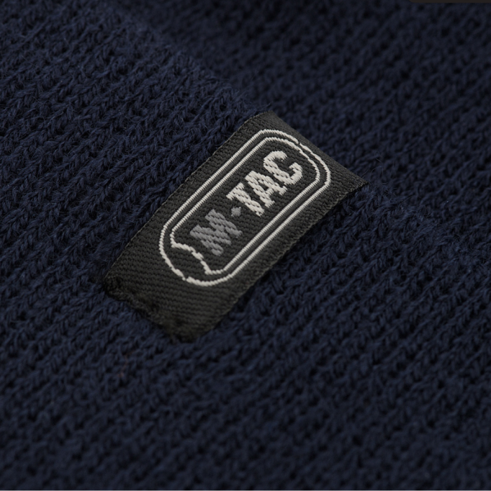 Шапка в рубчик (100% акрил | Розмір S/M | Dark Navy Blue) ТМ M-Tac