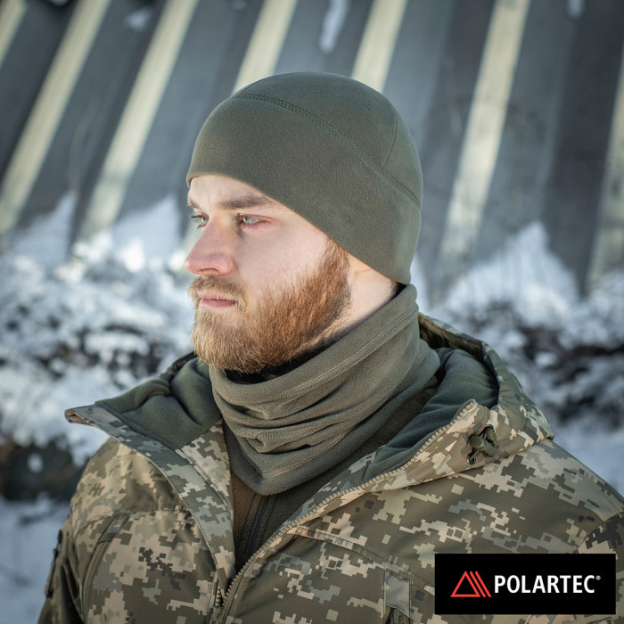 Флісова шапка “Watch Cap” Gen.II (M | Фліс Polartec | Dark Olive) ТМ M-Tac