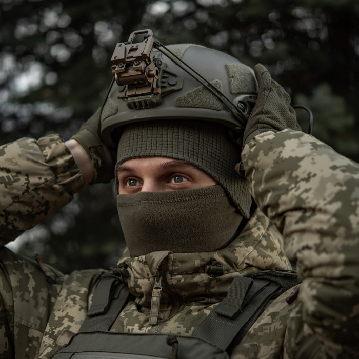Флісова шапка-підшоломник Gen.II (XL | Dark Olive) ТМ M-Tac