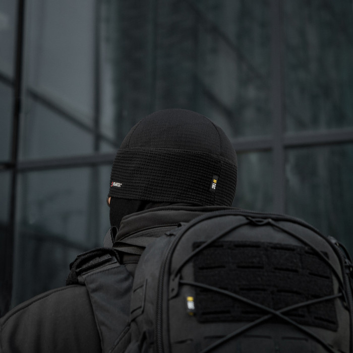 Флісова шапка-підшоломник (S | Фліс Polartec | Чорна) ТМ M-Tac