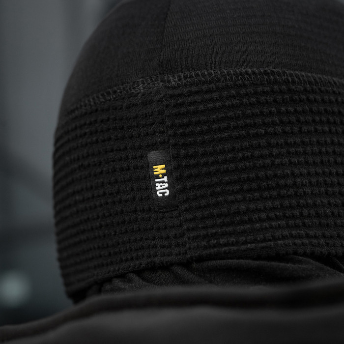 Флісова шапка-підшоломник (S | Фліс Polartec | Чорна) ТМ M-Tac