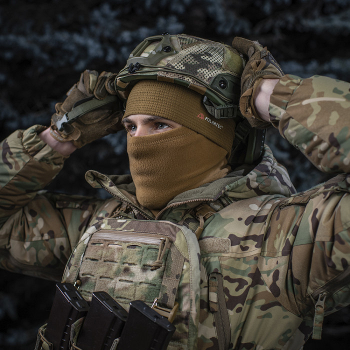 Флісова шапка-підшоломник (S | Фліс Polartec | Койот) ТМ M-Tac Флісова шапка-підшоломник (S | Фліс Polartec | Койот) ТМ M-Tac