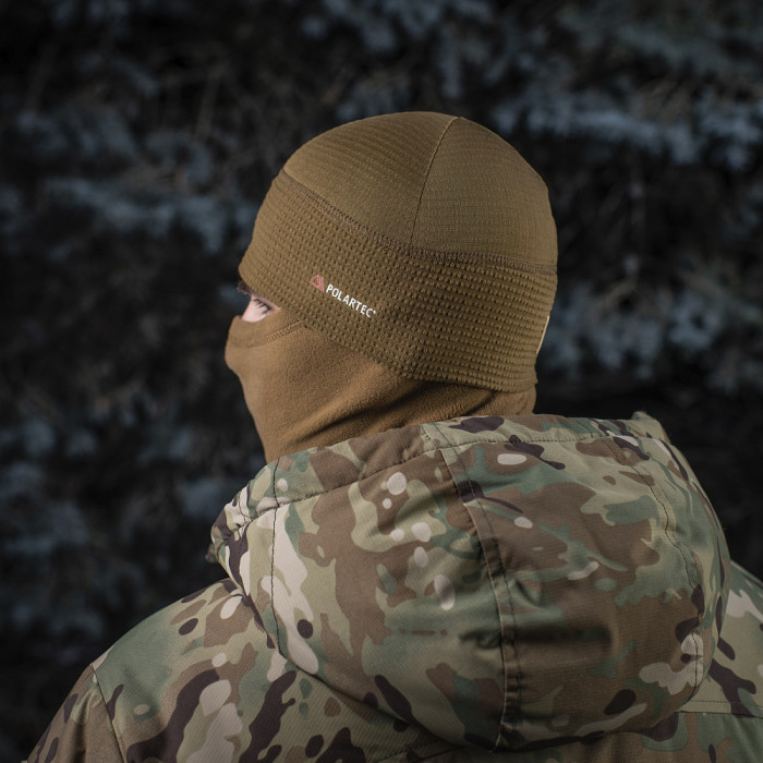 Флісова шапка-підшоломник (S | Фліс Polartec | Койот) ТМ M-Tac Флісова шапка-підшоломник (S | Фліс Polartec | Койот) ТМ M-Tac