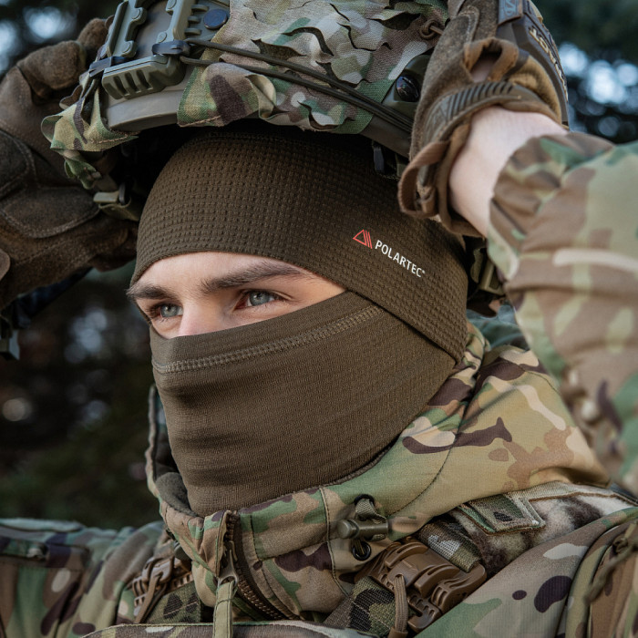 Флісова шапка-підшоломник (S | Фліс Polartec | Dark Olive) ТМ M-Tac Флісова шапка-підшоломник (S | Фліс Polartec | Dark Olive) ТМ M-Tac
