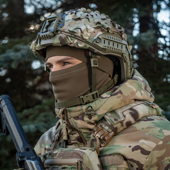 Флісова шапка-підшоломник (ХL | Фліс Polartec | Dark Olive) ТМ M-Tac Флісова шапка-підшоломник (ХL | Фліс Polartec | Dark Olive) ТМ M-Tac