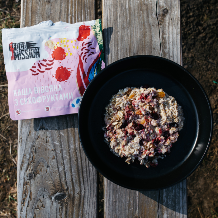 Овсянка с сухофруктами (100 г) ТМ Food Mission Овсянка с сухофруктами (100 г) ТМ Food Mission