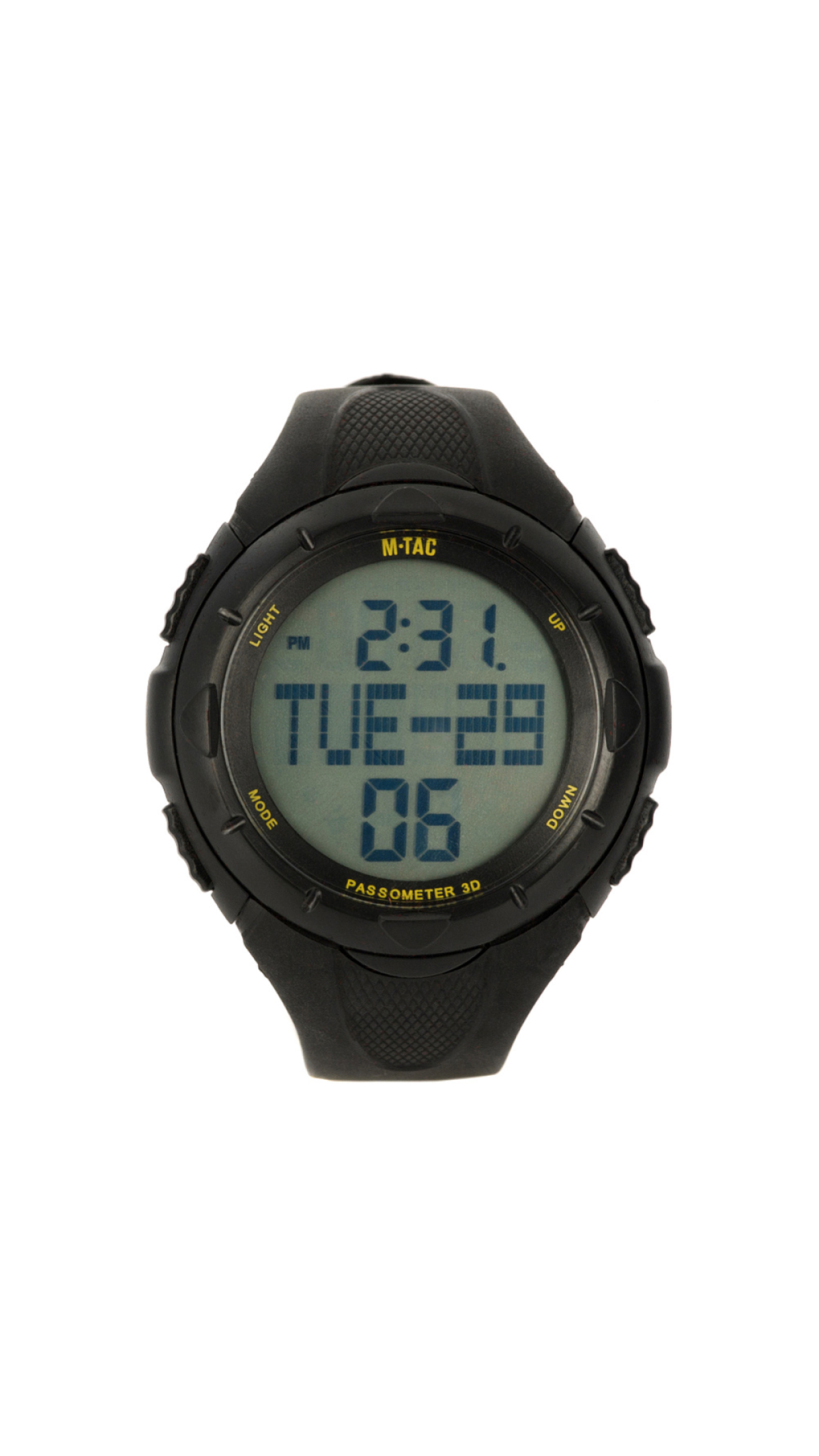 Тактичний електронний годинник (12 функцій | Чорний) ТМ M-Tac Тактичний електронний годинник (12 функцій | Чорний) ТМ M-Tac