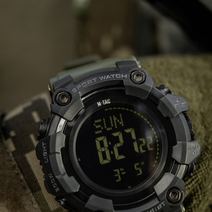 Тактические электронные часы “2037” (12 функций | Army Green) ТМ M-Tac Тактические электронные часы “2037” (12 функций | Army Green) ТМ M-Tac