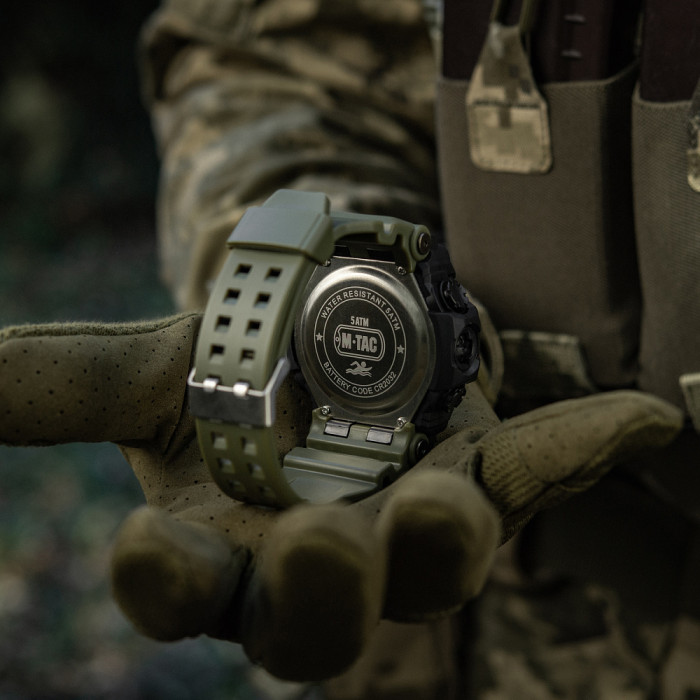 Тактические электронные часы “2037” (12 функций | Army Green) ТМ M-Tac Тактические электронные часы “2037” (12 функций | Army Green) ТМ M-Tac