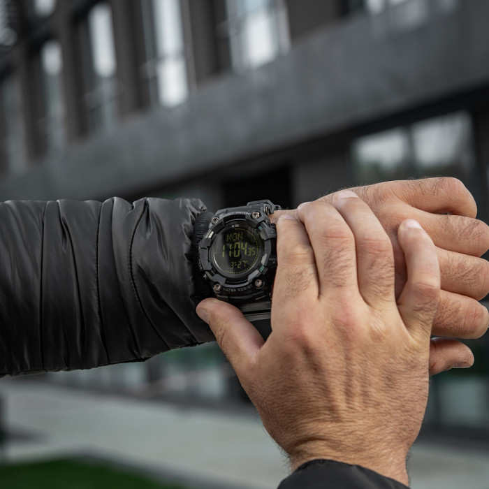 Тактические электронные часы “2037” (12 функций | Черные) ТМ M-Tac Тактические электронные часы “2037” (12 функций | Черные) ТМ M-Tac