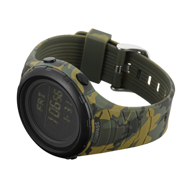 Тактичний електронний годинник “2166” (11 функцій | Мультикам) ТМ M-Tac