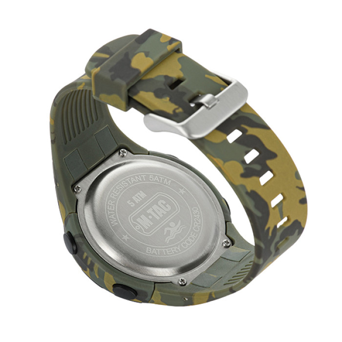 Тактичний електронний годинник “2166” (11 функцій | Мультикам) ТМ M-Tac