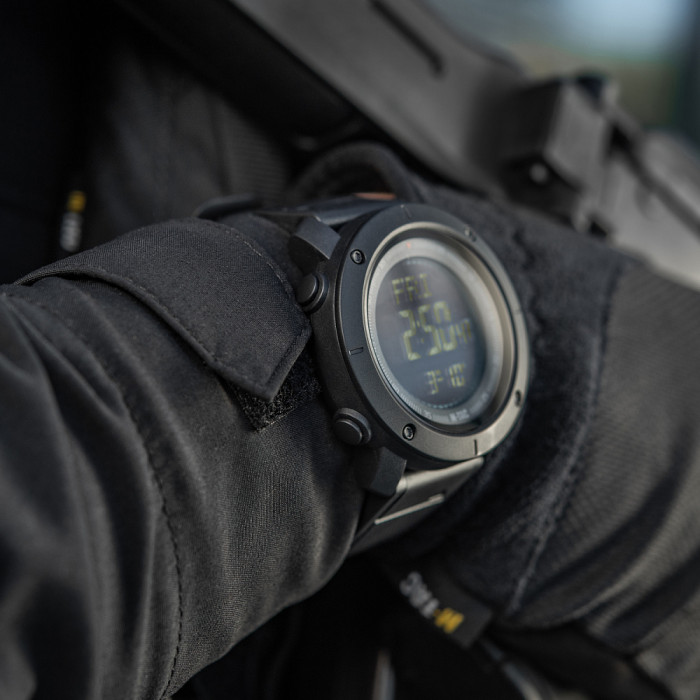 Тактичний електронний годинник “2095” (12 функцій | Чорний) ТМ M-Tac