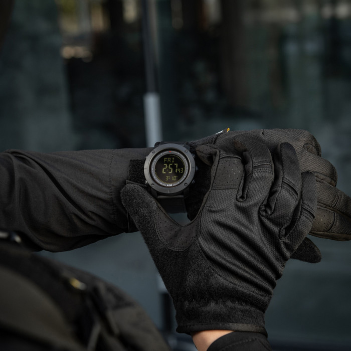 Тактичний електронний годинник “2095” (12 функцій | Чорний) ТМ M-Tac