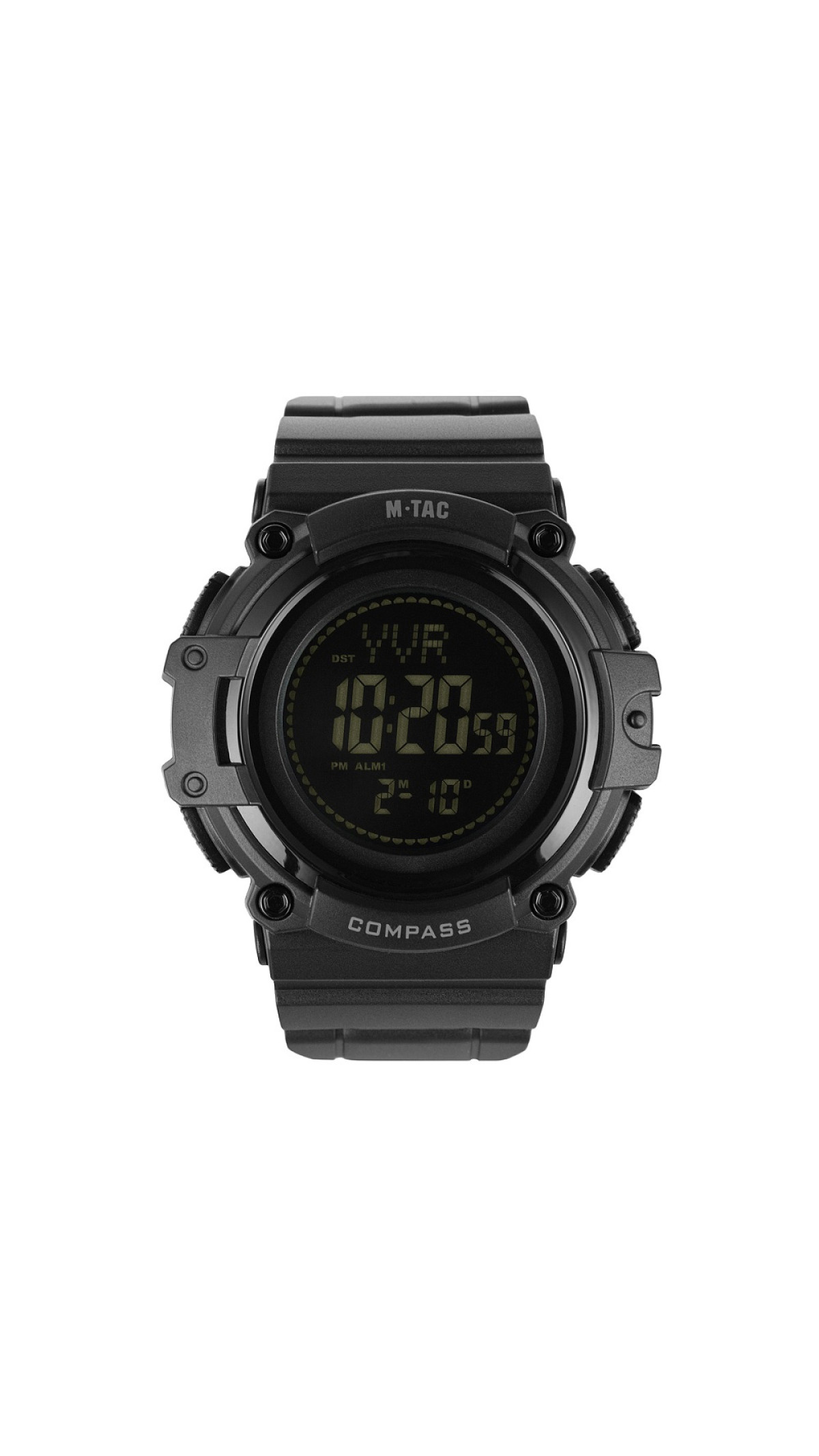 Тактичний електронний годинник “2233” (12 функцій | Чорний) ТМ M-Tac Тактичний електронний годинник “2233” (12 функцій | Чорний) ТМ M-Tac