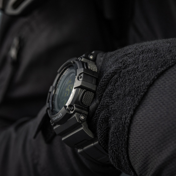 Тактичний електронний годинник “2233” (12 функцій | Чорний) ТМ M-Tac