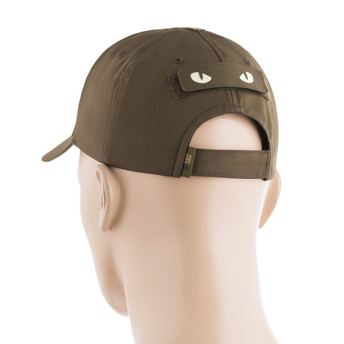 Світлонакопичувальний патч “Cat Eyes” [Біло-зелені очі] (Кордура | Рейнджер грін) ТМ M-Tac