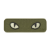 Світлонакопичувальний патч “Cat Eyes” [Зелені очі] (ПВХ | Олива) ТМ M-Tac