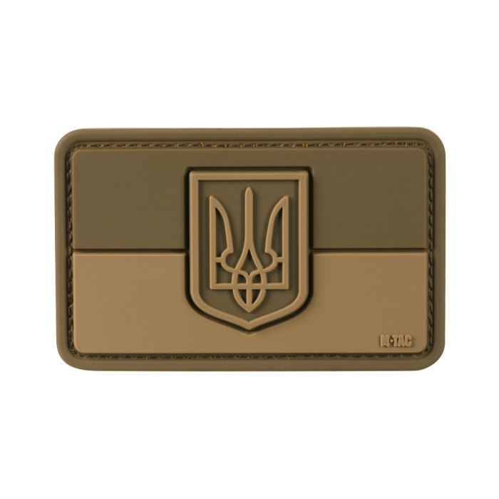 Патч “Прапор з гербом” (ПВХ | Койот) ТМ M-Tac