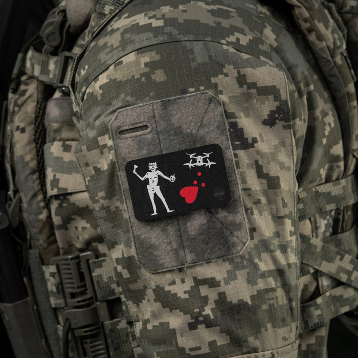 Патч “Прапор Чорна Борода Мавік” (Чорний) ТМ M-Tac