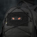 Світлонакопичувальний патч “Cat Eyes” [Червоні очі] (Кордура | Чорний) ТМ M-Tac