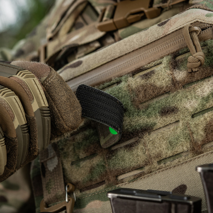 Світлонакопичувальний патч “Cat Eyes” [Зелені очі] (Кордура | Мультикам) ТМ M-Tac