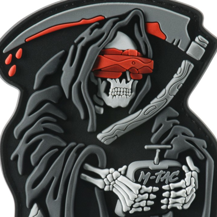 Патч “Operator FPV” (ПВХ | Чорний/Сірий) ТМ M-Tac