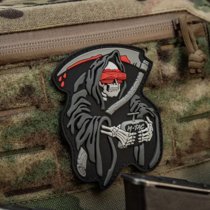 Патч “Operator FPV” (ПВХ | Чорний/Сірий) ТМ M-Tac