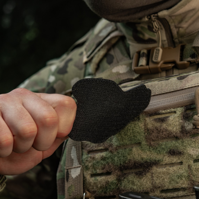 Патч “Operator FPV” (ПВХ | Чорний/Сірий) ТМ M-Tac