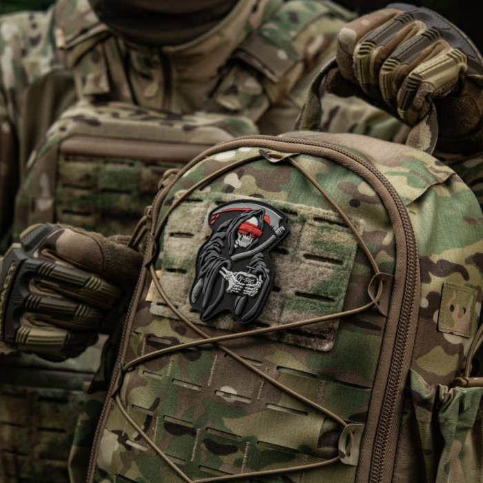 Патч “Operator FPV” (ПВХ | Чорний/Сірий) ТМ M-Tac