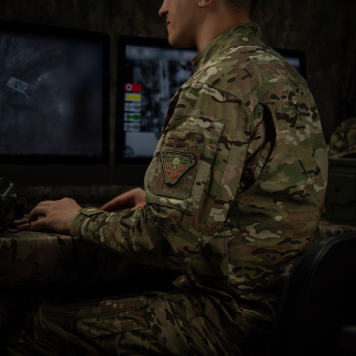 Патч “Vampire” (ПВХ | Чорний/Сірий) ТМ M-Tac