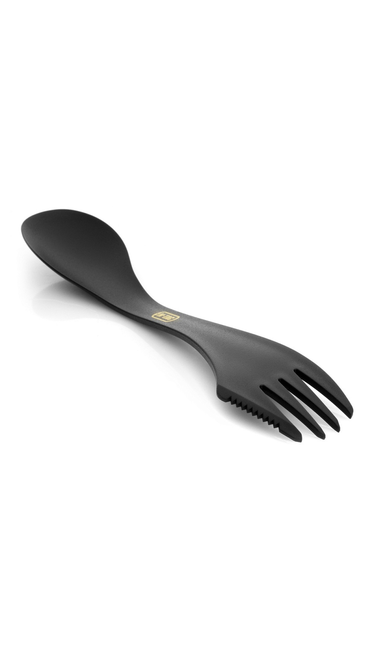 Столове приладдя 3-в-1 універсальне (Чорне | Харчовий пластик) ТМ M-Tac