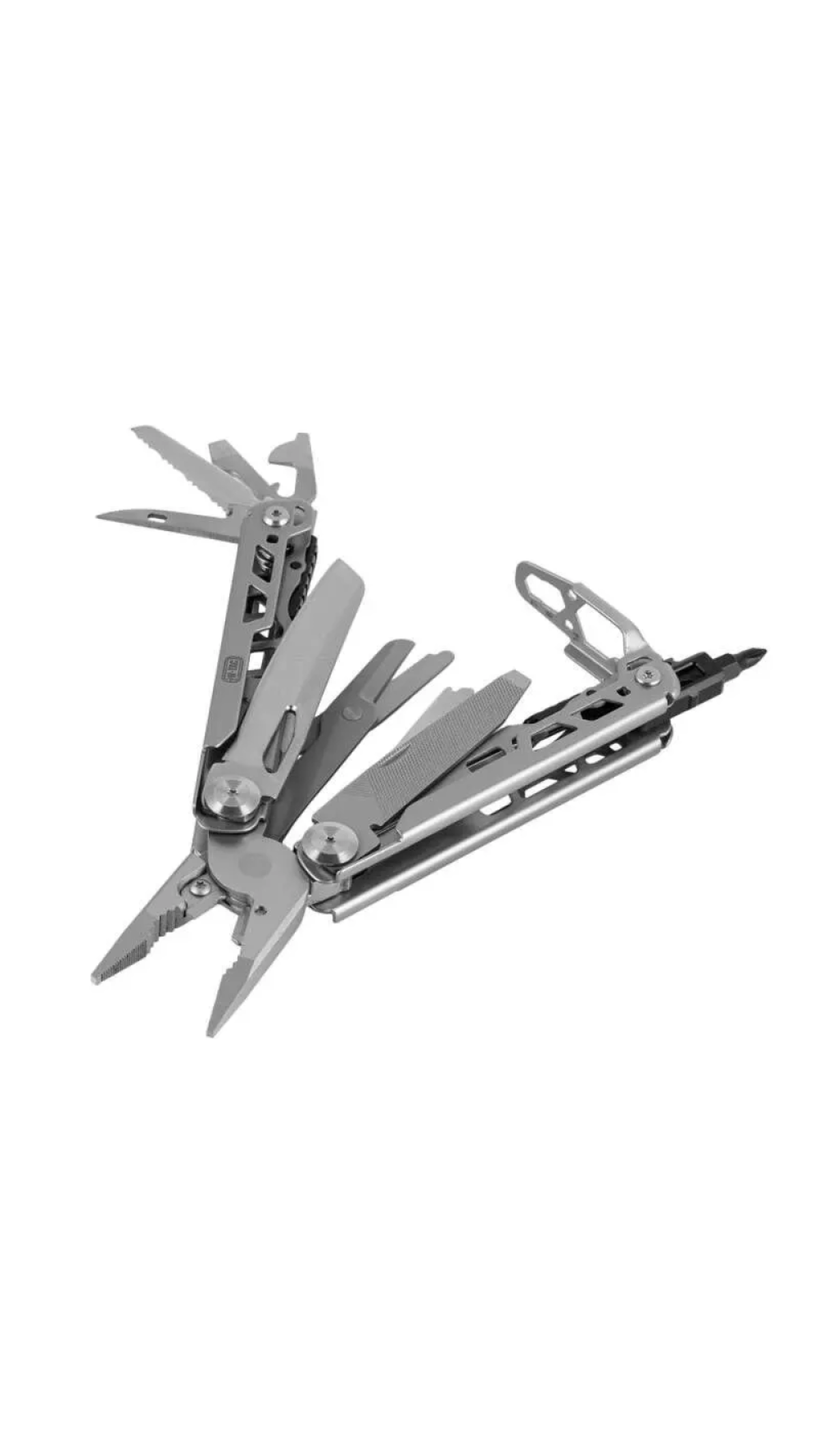 Мультитул “Type 12” (Неіржавна сталь | 12 елементів | Колір сталь) ТМ M-Tac