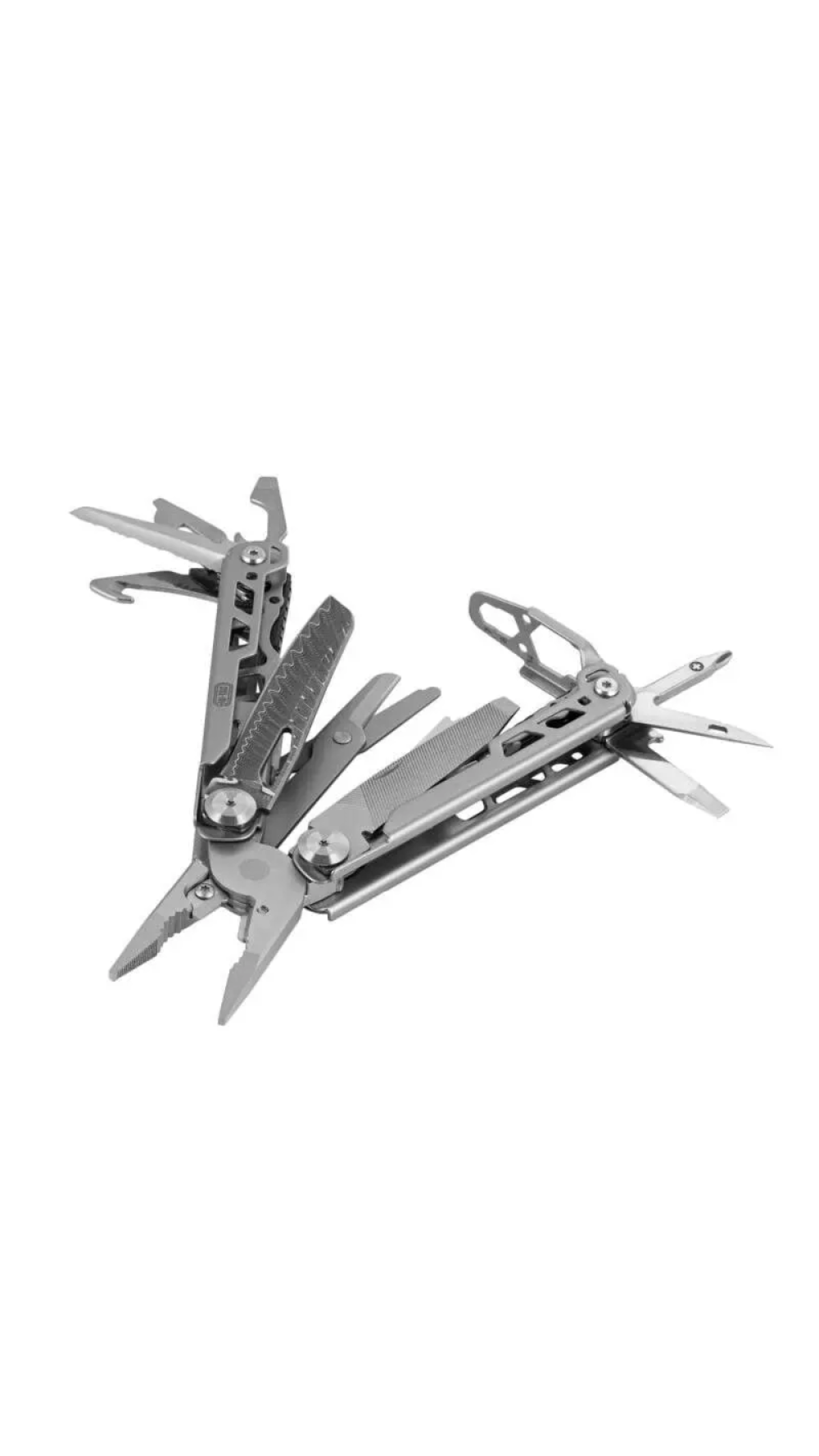 Мультитул “Type 12” (Неіржавна сталь | 14 елементів | Колір сталь) ТМ M-Tac Мультитул “Type 12” (Неіржавна сталь | 14 елементів | Колір сталь) ТМ M-Tac